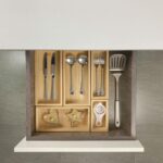 bamboo drawer organizer Set，expandable drawer dividers,wooden storage organizers,large trays for kitchen, bathroom,flatware,Tea Bag Organizer (1 X 5PCS Natural) - Image 6