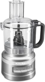 KitchenAid KFP0718CU 7-Cup Food Processor Chop, Puree, Shred and Slice - Contour Silver - Image 4