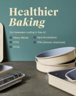 Caraway Non-Stick Ceramic 12-Cup Muffin Pan - Naturally Slick Ceramic Coating - Non-Toxic, PTFE & PFOA Free - Perfect for Cupcakes, Muffins, and More - Cream - Image 6