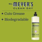 MRS. MEYER'S CLEAN DAY Liquid Dish Soap, Biodegradable Formula, Lemon Verbena, 16 fl. oz - Pack of 3 - Image 6