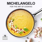 MICHELANGELO Sauce Pan with Lid, 1 Quart Saucepan with Lid Granite, Non Stick Sauce Pan with Stainless Steel Handle, 1 Qt Saucepan with Nonstick Coating, Grey - Image 8