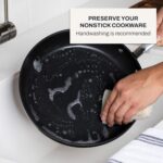 All-Clad HA1 Hard Anodized Non Stick Fry Pan Set 2 Piece, 8, 10 Inch, Induction, Oven Broiler Safe 500F, Pots and Pans Set, Kitchen Frying Pans, Skillets, Premium Cookware, Home, Dishwasher Safe Black - Image 8