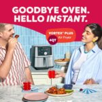 Instant Pot Vortex Plus 4QT Air Fryer, Custom Program Options, 6-in-1 Functions Crisps, Broils, Roasts, Dehydrates, Bakes, Reheats, 100+ In-App Recipes, from the Makers of Instant Pot, Stainless Steel - Image 9