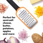 OXO Good Grips Etched Coarse Grater, Orange - Image 7