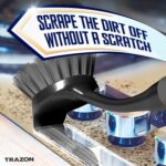 Dish Brush Set of 4 with Bottle Water Brush, Dish Scrub Brush, Scrubber Brush and Straw Brush - Kitchen Scrub Brushes Ergonomic Non Slip Long Handle for Cleaning Cleaner Wash Dish Sink Dishes Cup Pot - Image 5