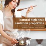 HANSGO 2PCS Large Wooden Cooking Spoons, 12 Inches Wooden Kitchen Utensil for Cooking, Serving, Mixing - Image 5