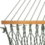 Original Pawleys Island Single Meadow DURACORD Rope Hammock with Free Extension Chains & Tree Hooks, Handcrafted in The USA, Accommodates 1 Person, 450 LB Weight Capacity, 12 ft. x 50 in. - Image 4