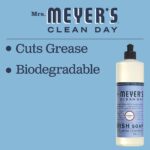 MRS. MEYER'S CLEAN DAY Liquid Dish Soap, Biodegradable Formula, Bluebell, 16 fl. oz - Pack of 3 - Image 6