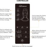 Snailax Shiatsu Massage Cushion with Heat Massage Chair Pad Kneading Back Massager for Home Office Seat use - Image 8