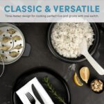 Aroma Housewares ARC-363-1NGB 3 Uncooked/6 Cups Cooked Rice Cooker, Steamer, Multicooker, 2-6 cups, Black - Image 4