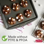 GoodCook Everyday Nonstick Steel Baking Sheet, 17" x 11", Gray, Large Cookie Sheet for Baking, Nonstick Baking Tray, Oven Tray, Non-Stick Cooking Sheet - Image 10