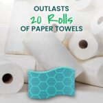 Scotch-Brite Odor Resist Heavy Duty Scrub Sponge, Dishwasher-Safe Kitchen sponges for Serious Scrubbing, Multipurpose Dish Sponge for Stuck-On Messes, 3 Scrubbing Sponges - Image 14