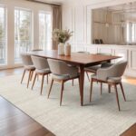 Valenrug Washable Rugs 5x7 - Stain Resistant 5x7 Area Rugs for Living Room, Non Slip Backing Printed Rugs for Bedroom, Folable Machine Washable Area Rug (5'x7', Beige) - Image 8