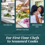 Cutting Boards for Kitchen - BPA-Free Chopping Board - Different Sizes & Non Slip Handles - Reversible, Large Cutting Board Set - Unique Gifts for Cooks Who Have Everything - 3-Pack Gray - Image 5