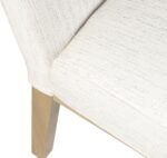 HomePop Kolbe Upholstered Dining Chair - Stain-Resistant Woven Fabric, 19.5" Seat Height, Ideal for 29-31 Inch Tables (Single Pack) - Image 8