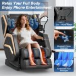 Massage Chair Full Body, Zero Gravity Massage Chair 2025 for Back Fatigue with 10 Fixed Rollers, Airbags, Phone Controller, Heating, Bluetooth Speaker, Nightlights for Living Room, Bedroom - Image 6