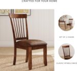 Signature Design by Ashley D199-01 Dining-Chair, 2 count, Light Brown - Image 6