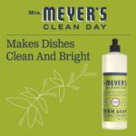 MRS. MEYER'S CLEAN DAY Liquid Dish Soap, Biodegradable Formula, Lemon Verbena, 16 fl. oz - Pack of 3 - Image 5