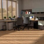 File Cabinet for Home Office, 3 Drawers File Cabinets with Lock, Rolling Under Desk Filing Drawer on Wheels - Image 8