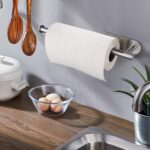Paper Towel Holders for Kitchen,Paper Towels Bulk- Self-Adhesive Under Cabinet,Both Available in Adhesive and Screws,Stainless Steel - Image 4