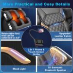 Massage Chair Full Body, Zero Gravity Massage Chair 2025 for Back Fatigue with 10 Fixed Rollers, Airbags, Phone Controller, Heating, Bluetooth Speaker, Nightlights for Living Room, Bedroom - Image 9