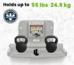 Alpine Wall Mounted Baby Changing Station - Horizontal Baby Changing Table Foldable Diaper Tables with Safety Strap for Commercial Bathroom, ADA Complaint (Hardware Included) White Gray - Image 6