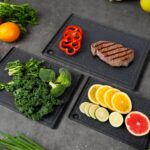 Plastic Cutting Boards for Kitchen, 3-Piece Large Cutting Board Set Dishwasher Safe Chopping Boards with Non-slip Feet and Juice Grooves, Kikcoin - Image 5