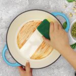 5 Quart Enameled Cast Iron Dutch Oven Pot with Lid, Dual Handle for Bread Baking, Heavy-Duty Cookware for Braising, Stews, Roasting (Teal) - Image 5