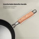 ZHANG XIAO QUAN SINCE 1628 Non Toxic Stainless Steel Pan, 10 Inch Nonstick Frying Pans, Non Stick Non Toxic Frying Skillet, Works on Induction, Electric Stove and Gas Cooktops - Image 5