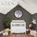 Dream On Me Aden 4-in-1 Convertible Mini Baby Crib in White, GreenGuard Gold & JPMA, Sustainable Pinewood, Non-Toxic Finish, 3-Levels, Converts to Mini Day & Twin-Size Bed (Rail Sold Separately) - Image 3