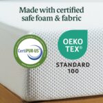 ZINUS 10 Inch Green Tea Cooling Memory Foam Mattress [New Version], Full, Fiberglass Free, Medium Firmness, Cooling Gel Foam, Certified Safe Foams & Fabric, Mattress in A Box - Image 5