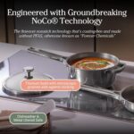 Our Place Titanium Mini Perfect Pot Pro - 2.75 Qt No-Coating Nonstick Pot | Tri-Ply Titanium & Stainless Steel | Oven-Safe up to 1000°F & Compatible with All Cooktops | Chrome - Image 4