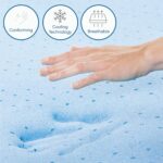 Cool Gel Chill 14 Inch Medium Firm Memory Foam Mattress Full Size, with 2 Bonus Cool Gel Memory Foam Bed Pillows, 14" with Pressure Relief, CertiPUR-US Certified, Cooling Full Mattress in a Box - Image 8