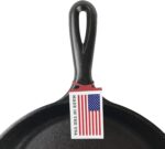 Lodge L9OG3 Cast Iron Round Griddle, Pre-Seasoned, 10.5-inch - Made in USA, Compatible with Stovetop, Oven, Grill & Campfire - Image 7