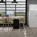 File Cabinet for Home Office, 3 Drawers File Cabinets with Lock, Rolling Under Desk Filing Drawer on Wheels - Image 6