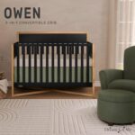 Dream On Me Owen 5-in-1 Convertible Full-Size Baby Crib in Matte Black, GreenGuard Gold & JPMA, Converts to Toddler, Day, & Full-Size Bed, Non-Toxic Paint, Safe Sleep Environment - Image 3