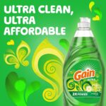 Gain Ultra Dishwashing Liquid Dish Soap, Original Scent, 38 fl oz - Image 8