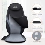 Snailax Shiatsu Massage Cushion with Heat Massage Chair Pad Kneading Back Massager for Home Office Seat use - Image 6