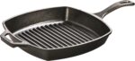 Lodge Cast Iron Grill Pan, Square, 10.5 Inch - Image 5
