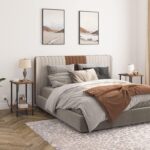 HOOBRO Side Table with Charging Station, End Table with USB Ports and Outlet, Nightstand with 2-Layer Storage Shelves for Small Spaces, Living Room, Bedroom, Stable Frame, Rustic Brown BF09UBZ01 - Image 5