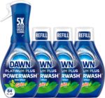 Dawn Powerwash Gain Original Dish Spray, Liquid Dish Soap, Dish Soap Refill, , 1 Starter Kit + 3 Refills, 64 Fl Oz Total (16 fl oz/bottle) - Image 2