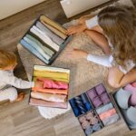 Criusia Drawer Organizer for Clothing, 12 Pack Sock Underwear Drawer Organizer Bins, Foldable Fabric Closet Organizers and Storage, Dresser Drawer Dividers for Baby Clothes, Bra, Scarves, Belt, Tie - Image 7