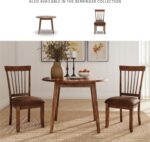 Signature Design by Ashley D199-01 Dining-Chair, 2 count, Light Brown - Image 7