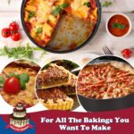 Hiware 9 Inch Non-stick Cheesecake Pan Springform Pan with Removable Bottom/Leakproof - Black - Image 7