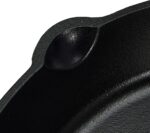 Amazon Basics Pre-Seasoned Cast Iron Skillet, Oven Safe, Even Heating, Heavy-Duty & Large, 15-Inch, Black - Image 4