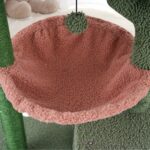 37.4" Cactus Cat Tree Tower with Twin Cat Condos for Indoor Cats, All-in-One Activity Center with Cat Scratching Post Cozy Sleeping Perch Hammock and Toy Balls,Green … - Image 6