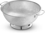 Bellemain Colander for Kitchen – 5 Qt Stainless Steel Strainer with Handle - 18/8 Pasta Strainer Bowl for Pasta, Spaghetti, Vegetables, Fruit, and Pot Draining - Stainless Steel Colander - Image 2