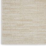 Nourison Essentials Indoor/Outdoor Ivory Beige 8' x 10' Area Rug, Easy Cleaning, Non Shedding, Bed Room, Living Room, Dining Room, Backyard, Deck, Patio (8x10) - Image 8