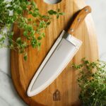 Bloomhouse - Oprah's Favorite Things - 8 Inch German Steel Chef Knife W/Italian Olive Wood Forged Handle - Image 3
