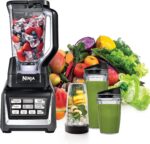 Ninja BL642 Nutri Ninja Personal & Countertop Blender with 1200W Auto-iQ Base, 72 oz. Pitcher, and 18, 24, & 32 oz. To-Go Cups with Spout Lids, For Smoothies, Shakes & More, Dishwasher Safe, Black - Image 11